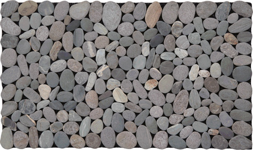 Small stone floor mat